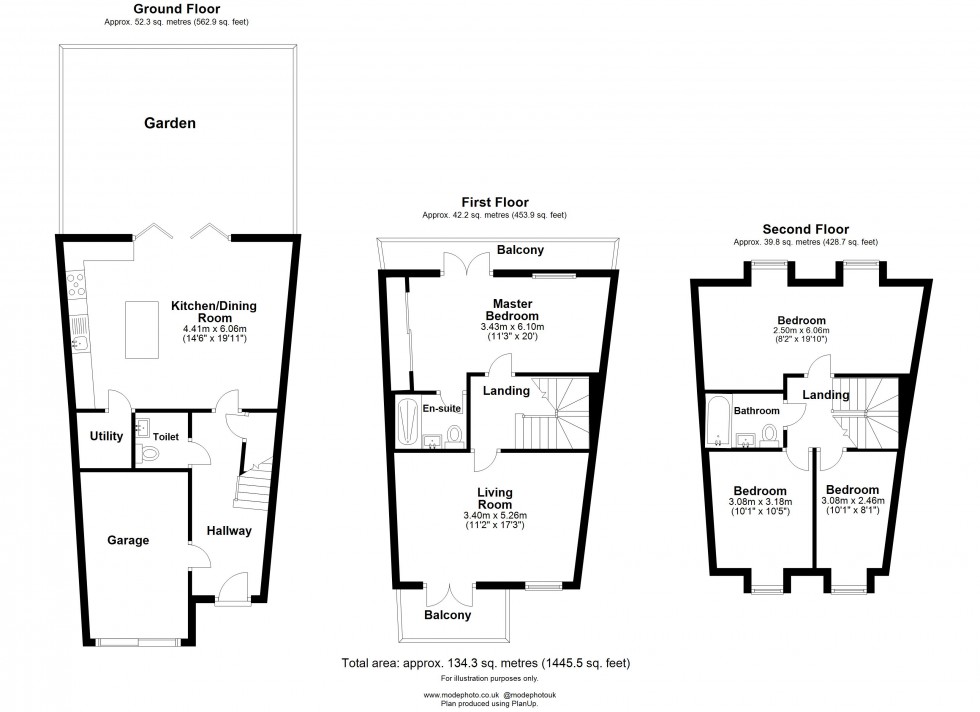 Floorplan for Rennoldson Green, Chelmsford, Essex
