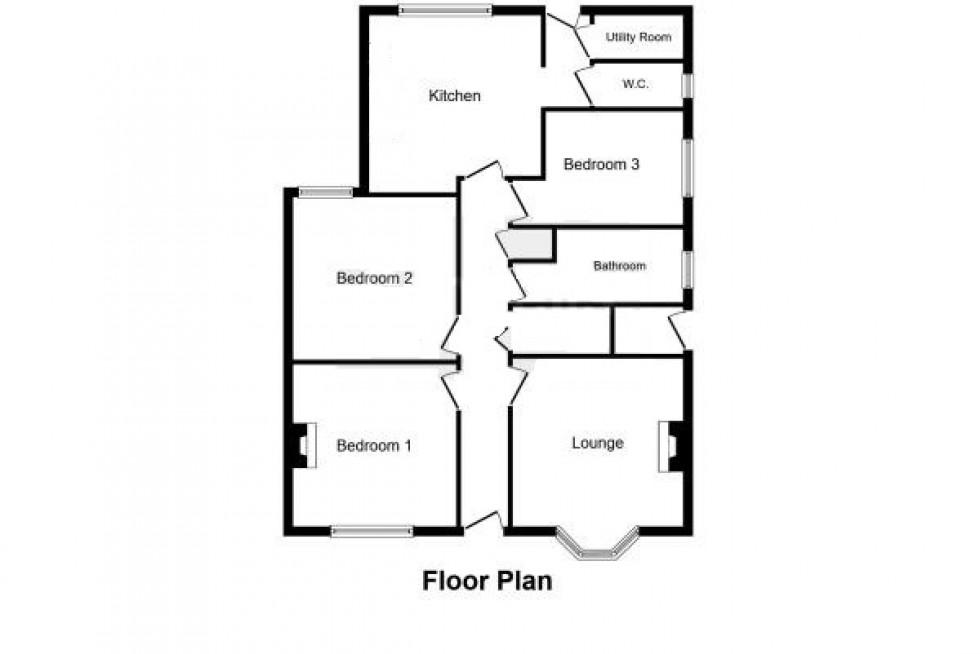 Floorplan for Hayes Close, Chelmsford, Essex