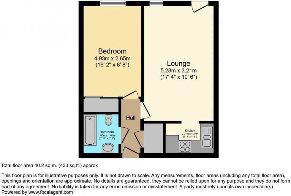 Floorplan for Queen Street, Chelmsford, Essex