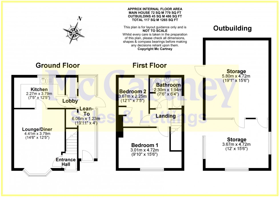 Floorplan for Storms Way, Chelmsford, Essex