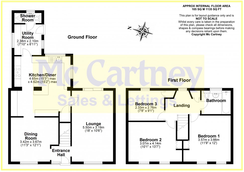 Floorplan for Stock, Ingatestone, Essex