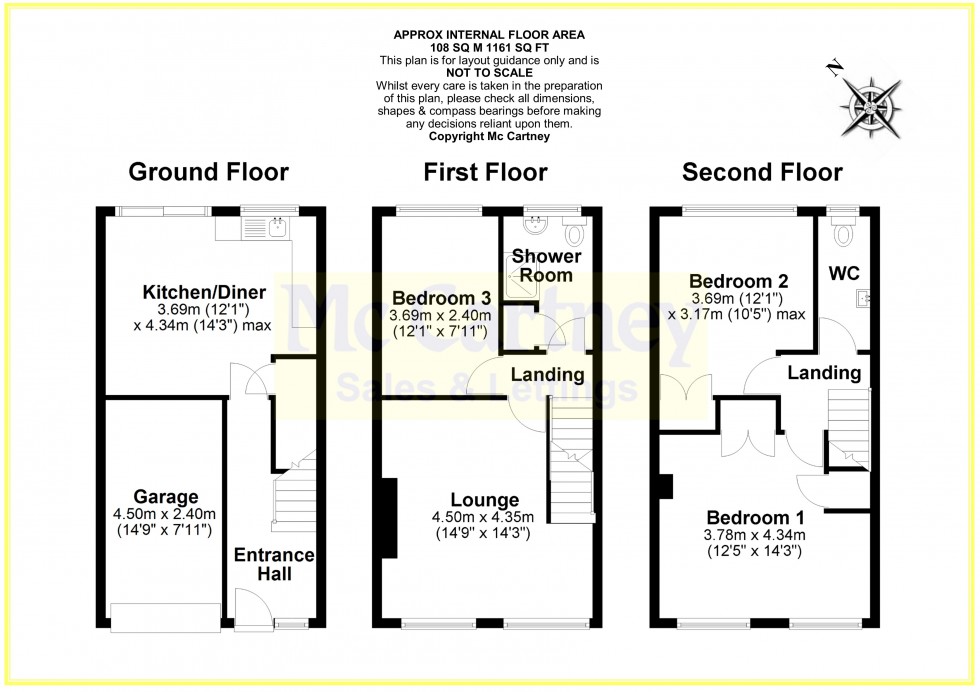 Floorplan for Mews Court, Chelmsford, Essex