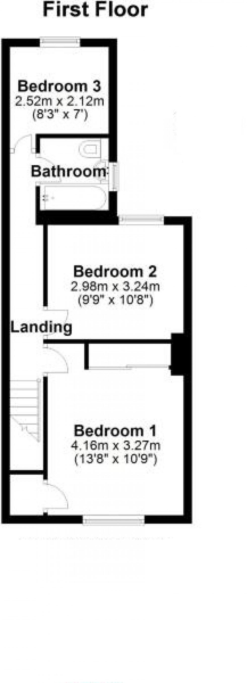 Floorplan for Upper Bridge Road, Chelmsford, Essex