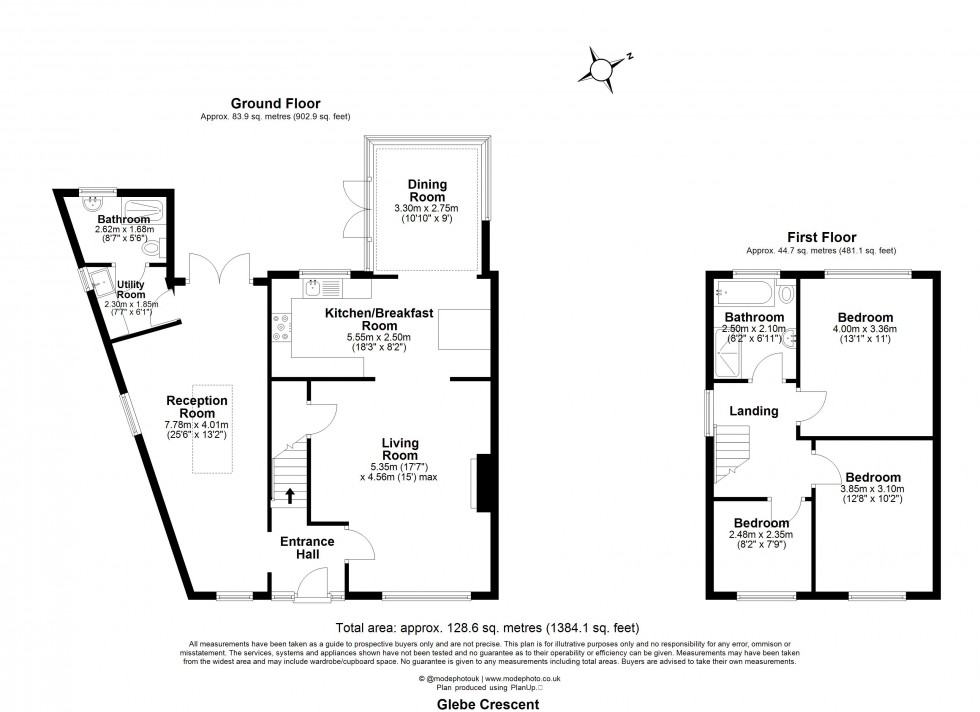 Floorplan for Broomfield, Chelmsford, Essex
