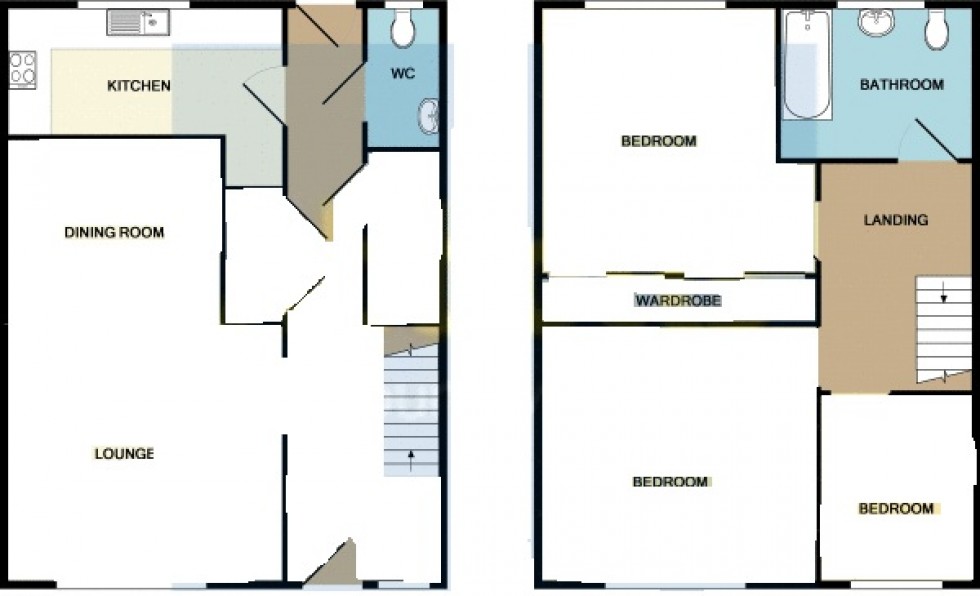 Floorplan for Broomfield, Chelmsford, Essex