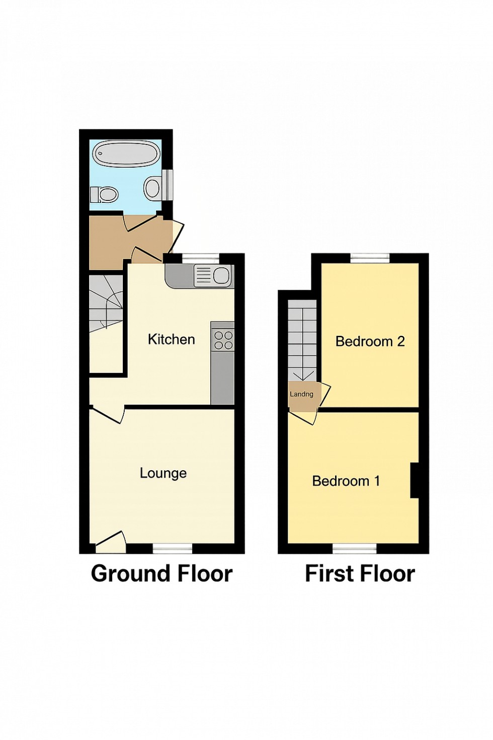 Floorplan for Navigation Road, Chelmsford, Essex