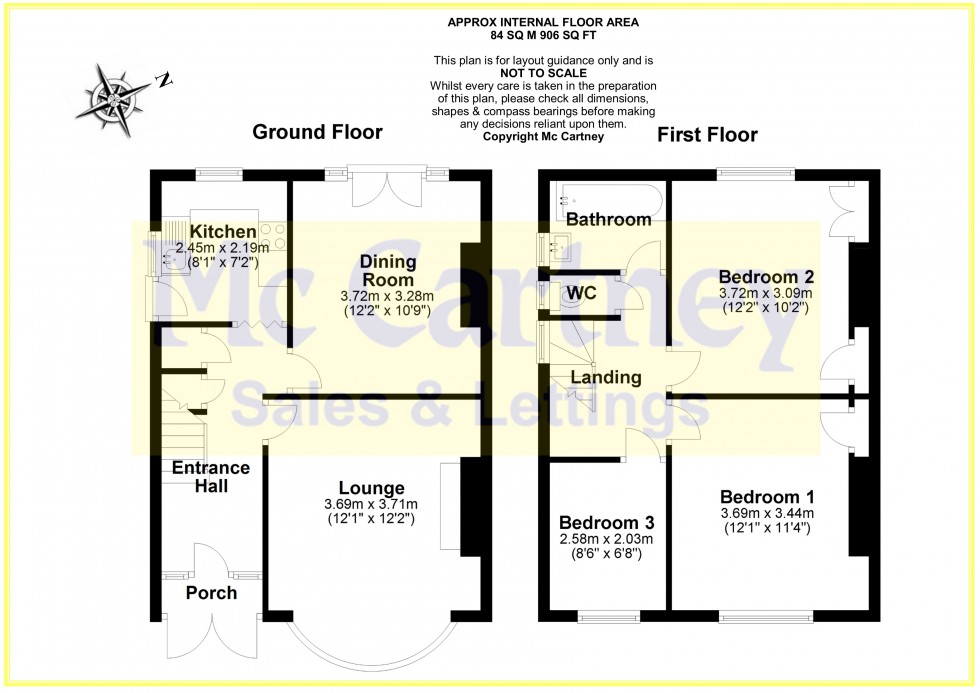 Floorplan for Van Diemans Road, Chelmsford, Essex