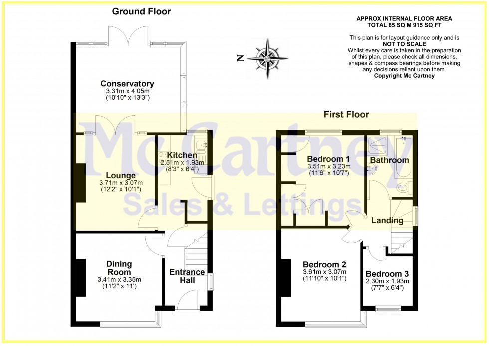 Floorplan for Belgrave Close, Chelmsford, Essex