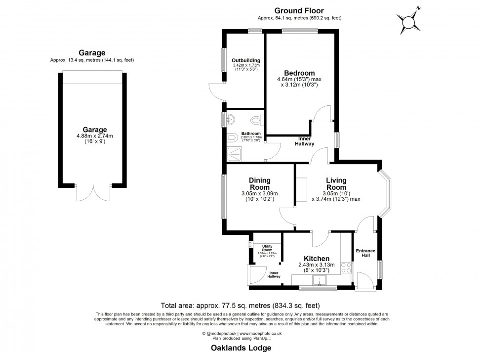 Floorplan for Moulsham Street, Chelmsford, Essex