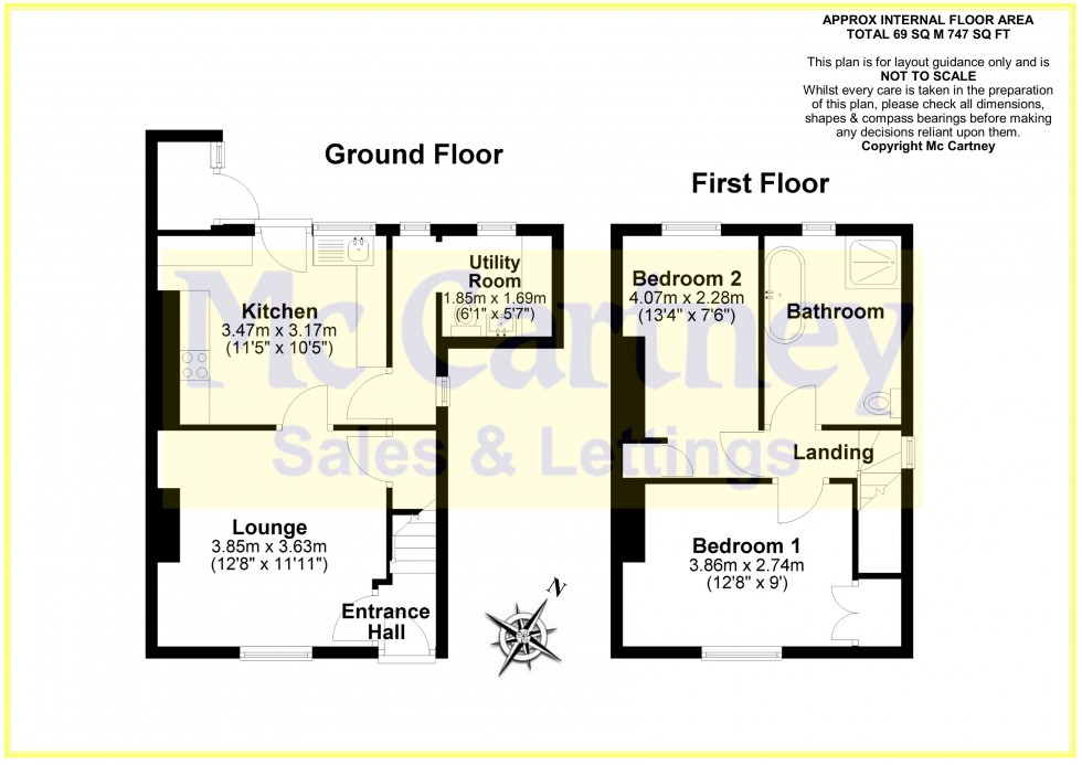 Floorplan for Widford Road, Chelmsford, Essex